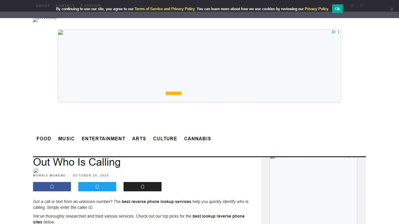 Reverse Phone Lookup: 10 Services To Find Out Who Is Calling - LA Weekly